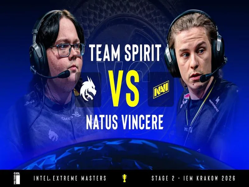 IEM克拉科夫2026：火力全开！Spirit 2-0 NAVI